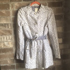 Anthropologie Eyelet Summer Trench